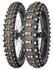 LLANTA 80/100-12 50M TERRA FORCE-MX SM TT MITAS ROJA/AMARILLA